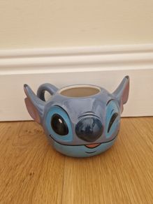 Stitch ceramic cup
