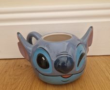 Stitch ceramic cup