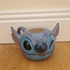 Stitch ceramic cup