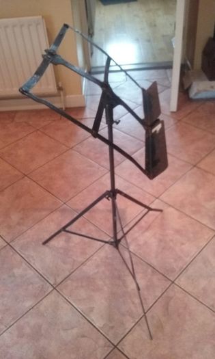 Antique Metal Music Stand