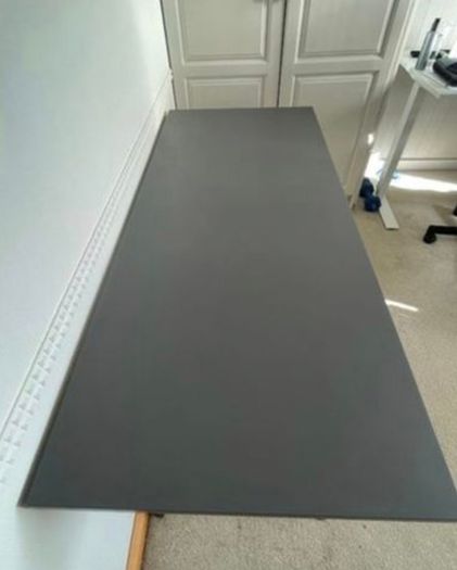 Grey Ikea Desk
