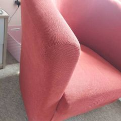 Red Bucket Armchair