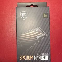 MSI Spatium M470 PRO 1TB NVMe SSD (Brand New & Sealed)