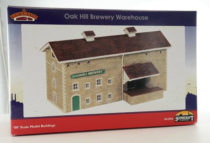 Bachmann Scenecraft 44-056 Oak Hill Brewery Warehouse 00 Scale