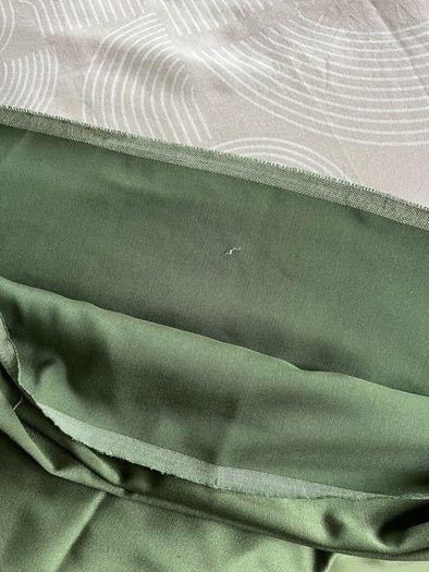 Green Curtain fabric