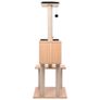 Cat Tree with Sisal Scratching Mat 129 cm Image 3