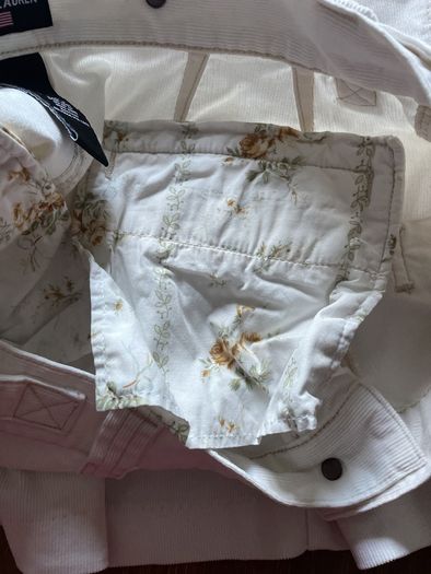 skirt Ralph Lauren size 10 ivory corduroy
