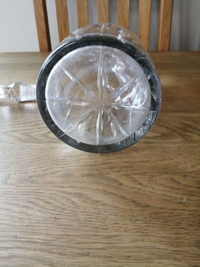 Crystal Decanter 13" high