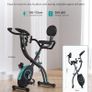 4 IN 1 Full-Body Exercise Bike Multifunctional Foldable Exercise Bike Exclusive APP for Customizable Plans, 16-Level Magnetic Resistance Folding Stationary Exercise Bike, 300lbs Capacity & Upgraded Comfort Seat Cushion Image 5