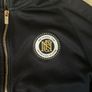 RED TAG Nike Black Full Zip Football Club Jacket Sem Risco Size L Black And Gold Image 2