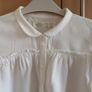 Zara BabyGirl Cream Shirt - 3 pics Image 2