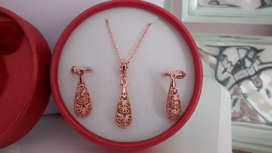 Pendant and Earrings Set