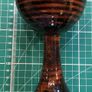 1 x Louis Mulcahy Tenmoku range Wine Goblet Image 2