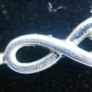 Vintage 9K White Gold Pendant Image 10