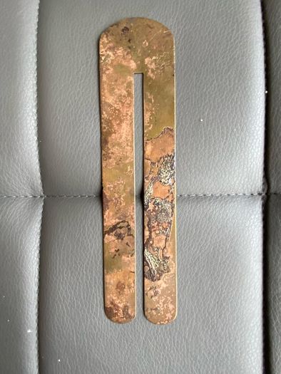 WW1 brass button cleaner