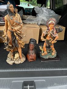 Cheap Trio of Indian Statues.