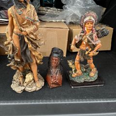 Cheap Trio of Indian Statues.
