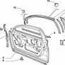 LH Front Door Glass Seal (Alfa Romeo 166) Image 2