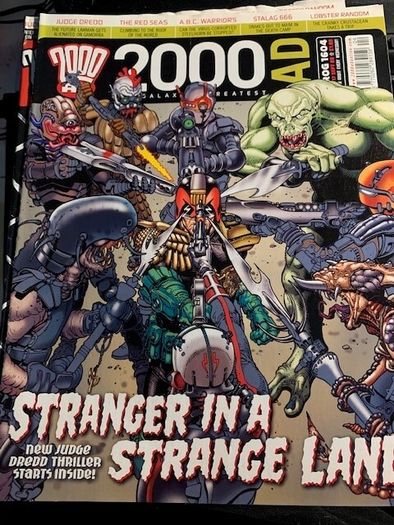 2000 AD Featuring Judge Dredd Progs 1391, 1562,1604,1605,1607,1609,1612,1614,1671,1673 mix progs running 26 May 2004- 24 Feb 2010 intermittent- IPC Magazines
