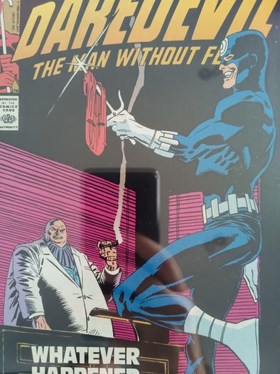 Daredevil Issue 288 CBCS / CGC 9.4 Bullseye Certified Graded Comic Framed  DC Marvel