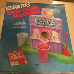 Vintage 1980's Snow-Cone Machine