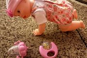 Giggles and Wiggles Crawling Baby Doll
