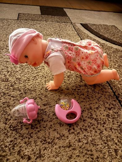Giggles and Wiggles Crawling Baby Doll