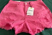 New Look petite denim shorts, size 10