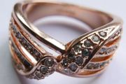 Vintage 18K GP Gold Plated Ring size K