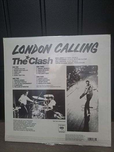 The Clash , London Calling ,  2019 Limited Edition Double LP ( Sealed )