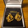 Vintage St Bernard Knot Earrings Image 5