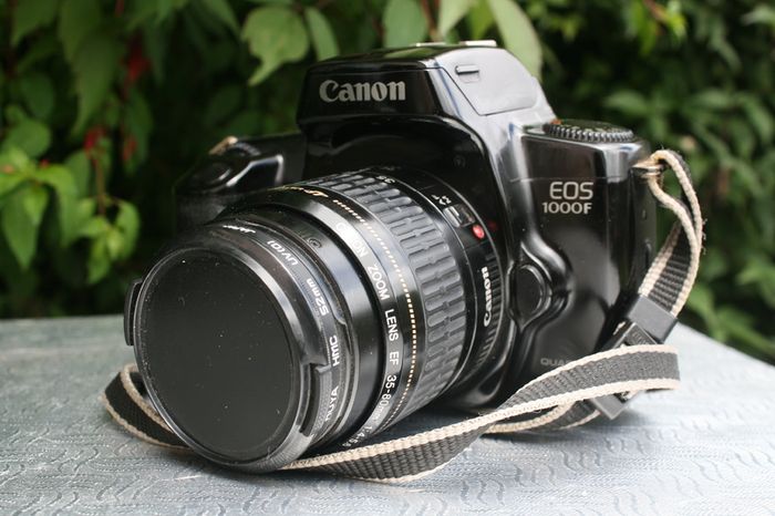 Canon EOS 1000f with 28-80mm Canon EF zoom lens