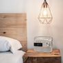 2 Band Rechargeable Radio Ivory White Image 6