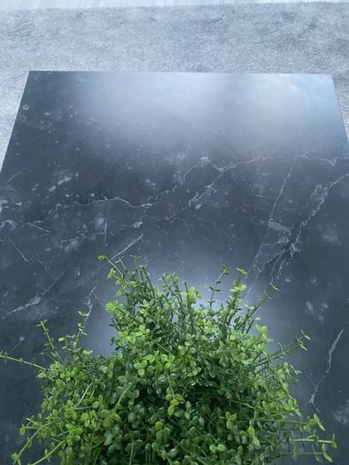 JYSK - Coffee Table - Black Marble Colored