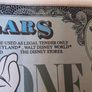 Disney Dollar 1989 with envelope  RARE Image 2