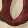 Pilar Abril Red wedge Boots Image 2