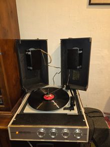 1960's Marconiphone Portable Stereo Record Player - Fully working