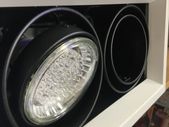 Recessed Display Lights with Par 30 LED Bulbs