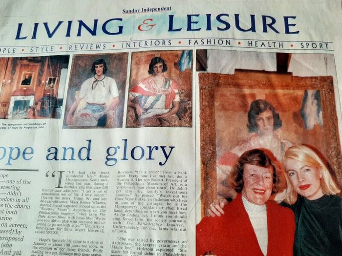 Vintage newspapers from 1994