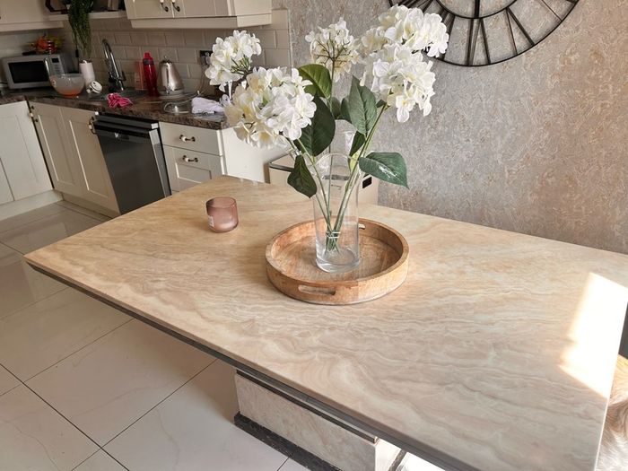 Marble dining table
