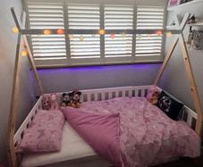 Kids teepee bed
