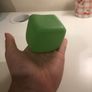 Green squishy glow in the dark cube Image 4