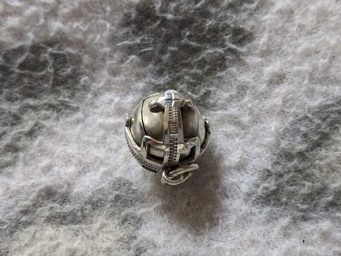 Handmade Masonic Cross Ball Pendant