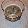 Antique Imari Pattern Brownfield Derby Porcelain China Silver Plate basket Image 4