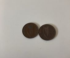Irish farthing 1940,1949