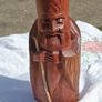 Japanese Mid Century Cedarwood Lucky God Deity(1.3kgs) Image 2