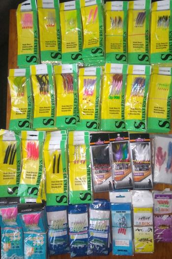 Mackerel/Pollock/Cod Feathers 4.5.6.7.8.9hooks