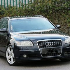 Audi a6 estate 2.0tdi sline leather seats towbar healthy BRE engine  black colour roof lining  r17 vw alloy wheels tyres parts breaking isofix