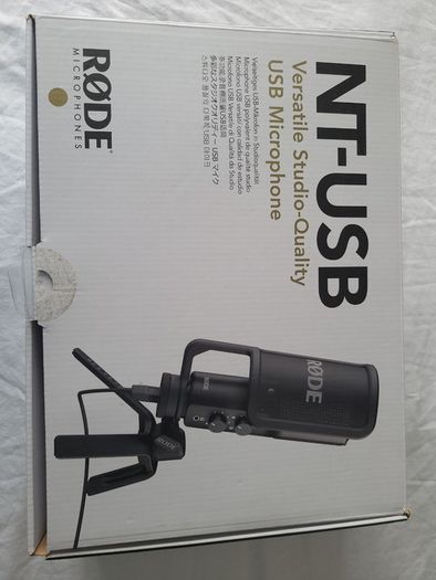 RODE NT USB USB Condenser Microphone in Excellent Condition, Boxed, Complete