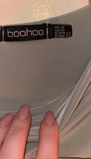 Boohoo Cut out Bodysuit size 14